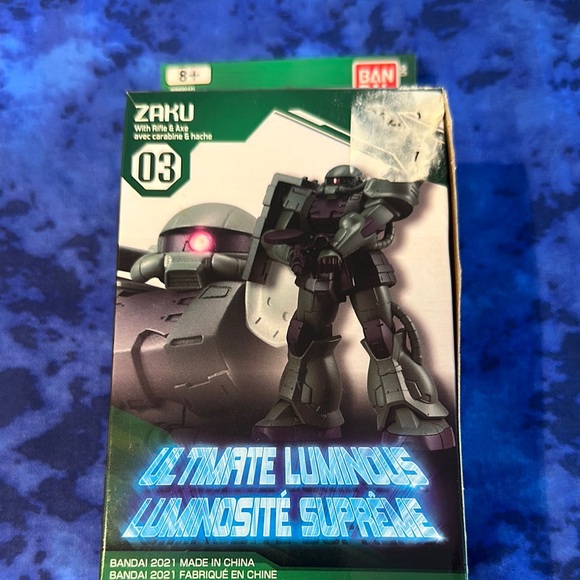 Bandai Zaku Action Figure - Black and Gray - Picture 1 of 3